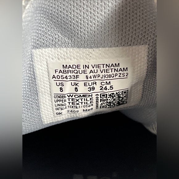 Converse CTAS OX Low Top Womens 8 Metallic Granite Glitter Sneaker Shoe A05433F - Picture 15 of 16